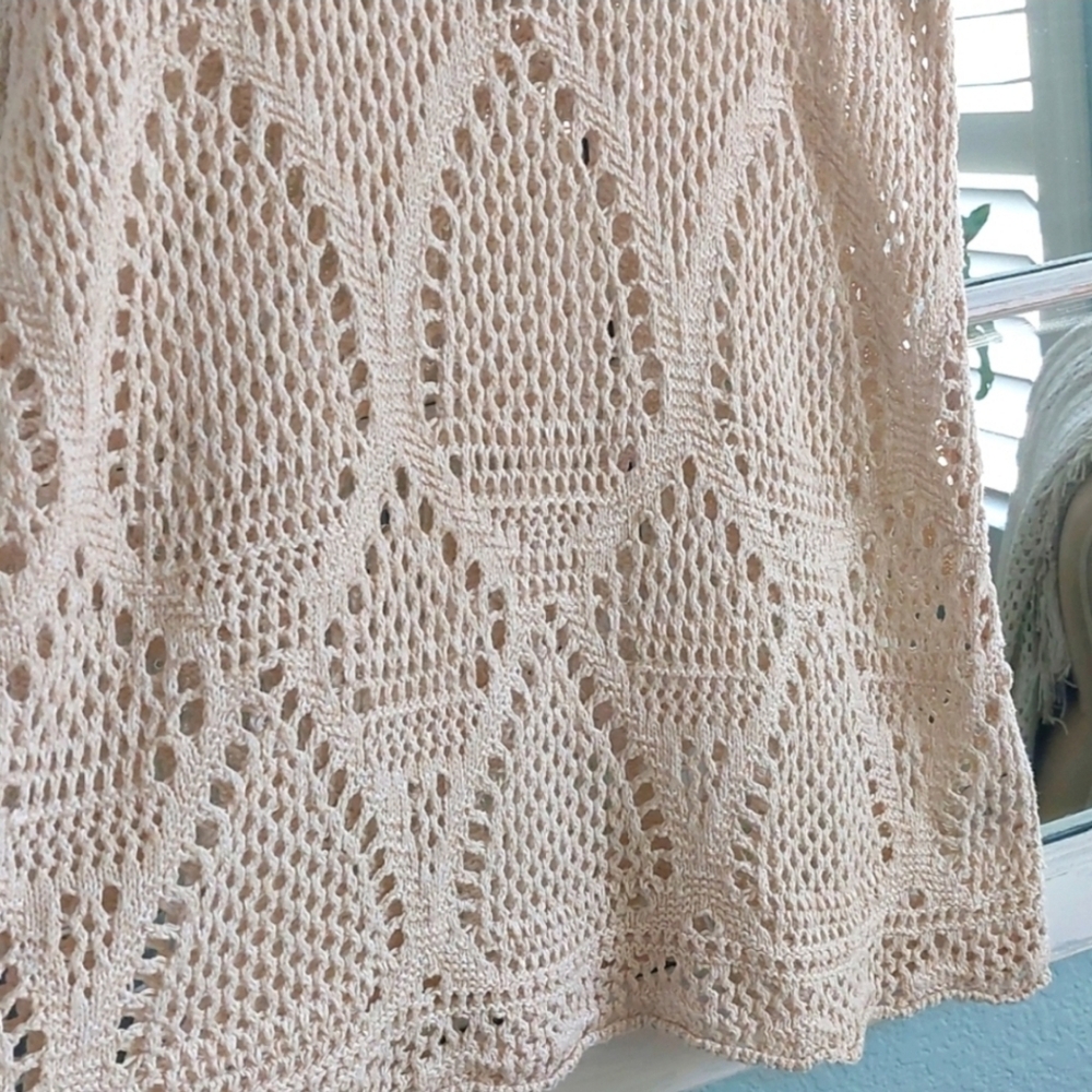 Lauren Conrad S Off White Crochet Tank - Picture 5 of 9